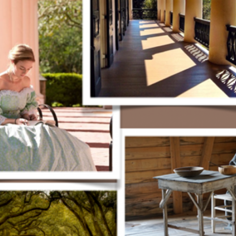 a person sitting at a table in front of a window