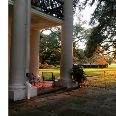 a sign on the side of a building